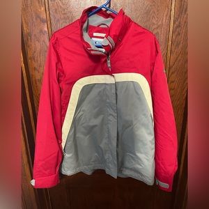 Waterproof, fleece lined winter jacket size L